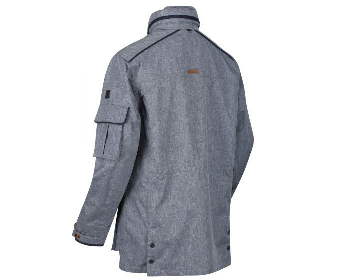 Load image into Gallery viewer, Regatta Elmore waterdichte outdoorjas jeansblauw maat M