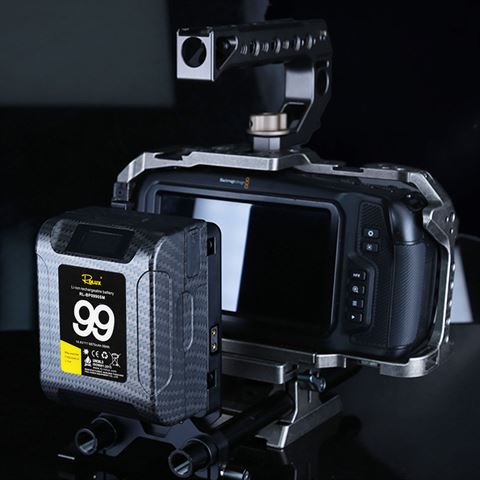 Load image into Gallery viewer, Rolux Mini V-Mount Battery Plate RL-AC13S