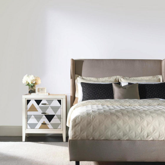 Load image into Gallery viewer, Roommates Behang Peel and Stick Geo.-T 503 cm vinyl grijs