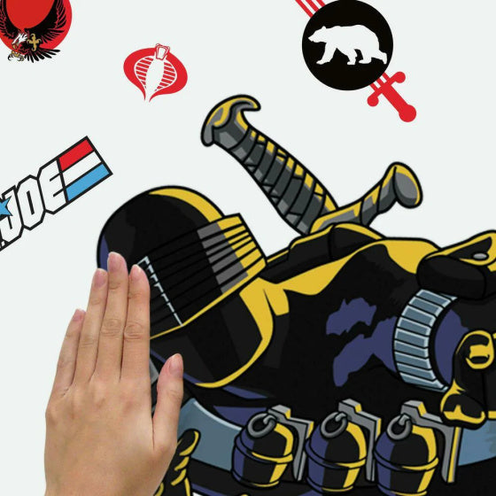 Load image into Gallery viewer, Roommates Muursticker GI Joe Retro Eyes 93 cm 16-delig