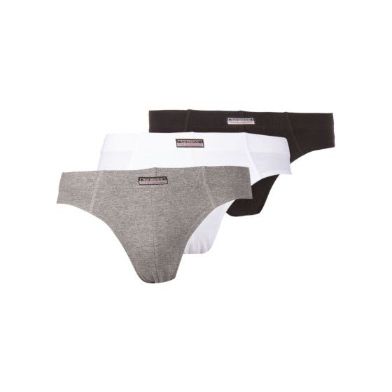Load image into Gallery viewer, Rucanor Box-slips 3-pack heren zwart grijs wit maat S