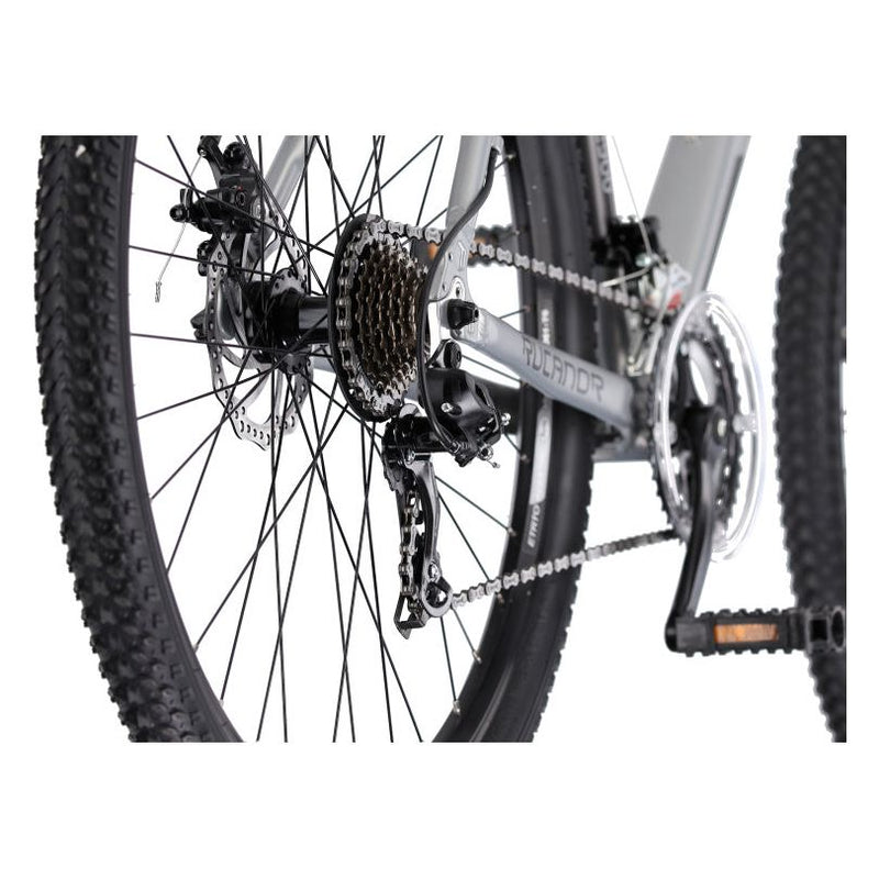 Load image into Gallery viewer, Rucanor Lux 29 Inch 53 cm Heren 21V Mechanische schijfrem Zilver Zwart
