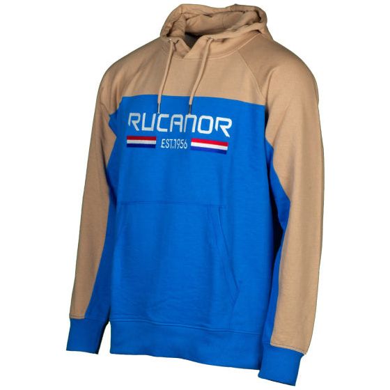 Load image into Gallery viewer, Rucanor Trevor sweater hoodie heren blauw beige maat L