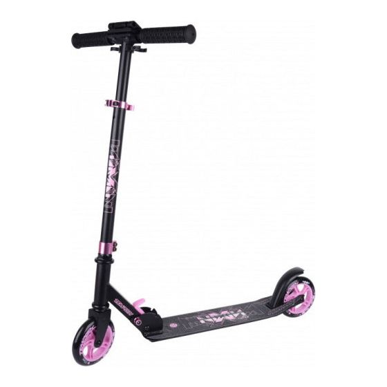 Load image into Gallery viewer, Tempish Nixin 125 kinderstep voetrem junior roze zwart
