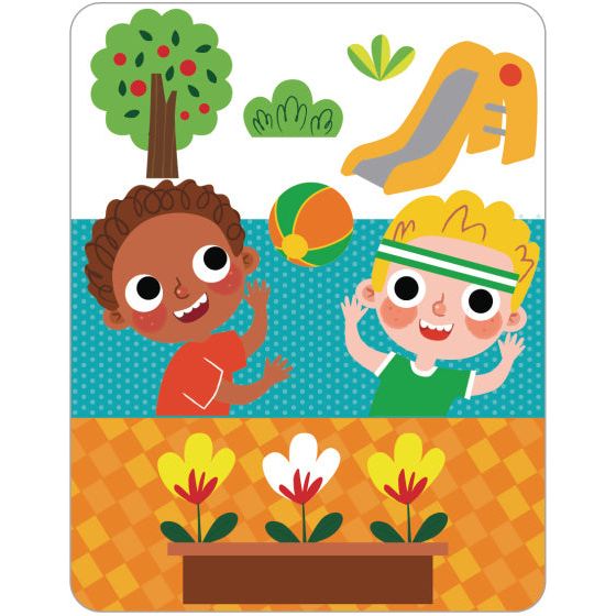 Load image into Gallery viewer, Tooky toy A Wonderful Day Educatief Houten Magneetbord 108-delig