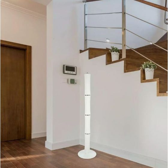 Load image into Gallery viewer, V-tac Vloerlamp VT-7096 65W 3000K 4300lm 179 x 42 cm staal wit