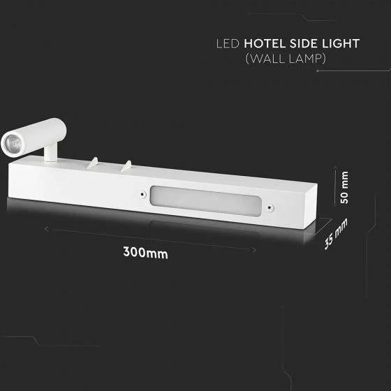 Load image into Gallery viewer, V-tac Wandlamp VT-2953 led 30 cm 9W 3000K 680lm wit