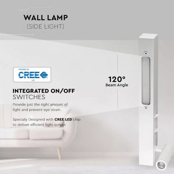 Load image into Gallery viewer, V-tac Wandlamp VT-2953 led 30 cm 9W 3000K 680lm wit