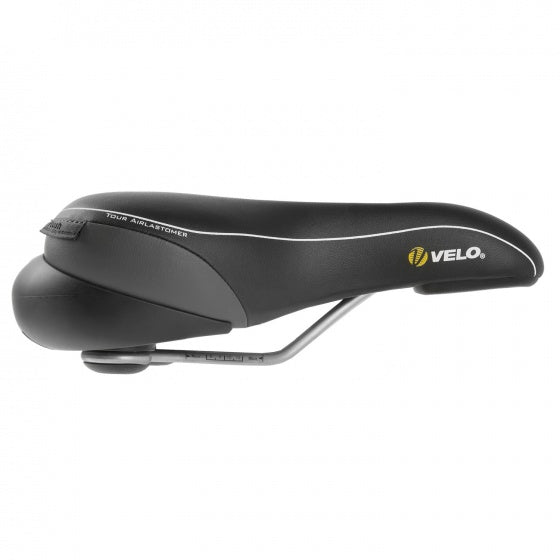 Load image into Gallery viewer, Velo Zadel Tour Airlastomer Zwart