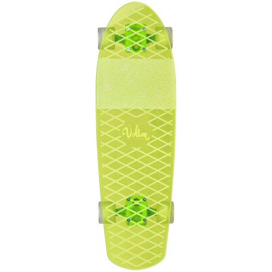 Load image into Gallery viewer, Volten Longboard Neon Clear Yellow 68,5 cm acryl geel