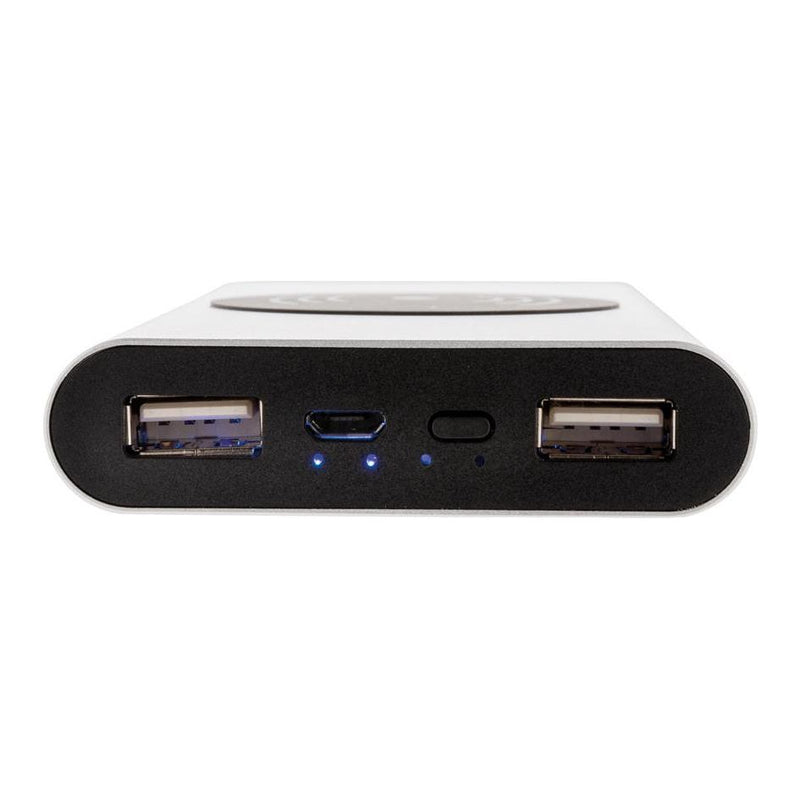 Load image into Gallery viewer, Xd collection Powerbank draadloos 10.000 mAh 12,5 cm alu zilver