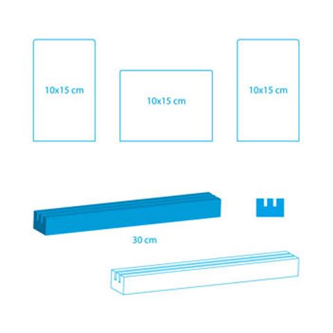 Load image into Gallery viewer, Zep Fotolijst AP833 Berks 3x 10x15 cm