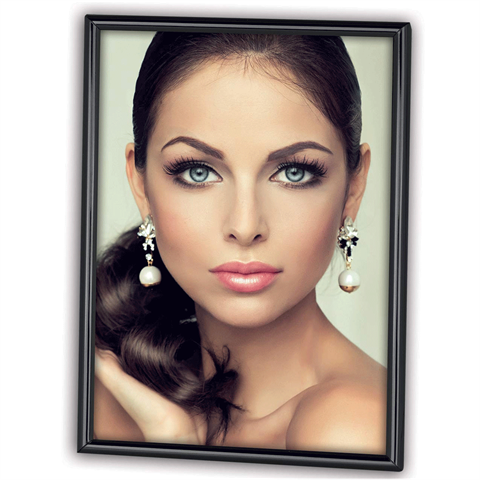 Load image into Gallery viewer, Zep Fotolijst BL0134 Black Metal 7x10 cm