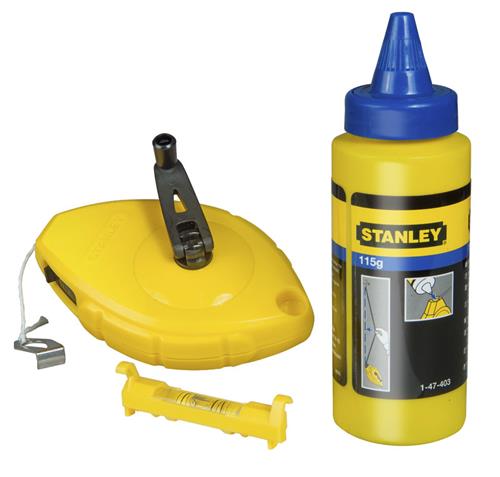 Stanley handgereedschap slaglijnmolenkit stanley abs 30m - 0-47-443