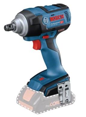 Bosch accu slagmoeraanzetter gds 18v-300 (c g accu en lader niet meegeleverd, pin, ring, klem)