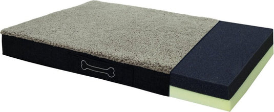 Sun garden losse hondenkussen overtrek voor buddy 120x72x10 grijs antraciet