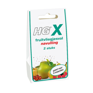 Hg x fruitvliegjesval navulling 40ml