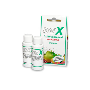 Hg x fruitvliegjesval navulling 40ml