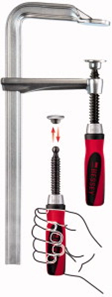 Bessey geheel stalen lijmtang gz-2k 400 120 - gz40122k