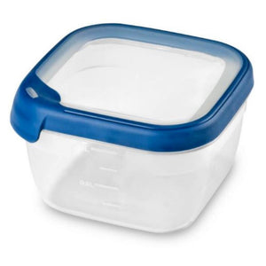 Curver grand chef vershoudbak vierkant 1.2l transparant donkerblauw