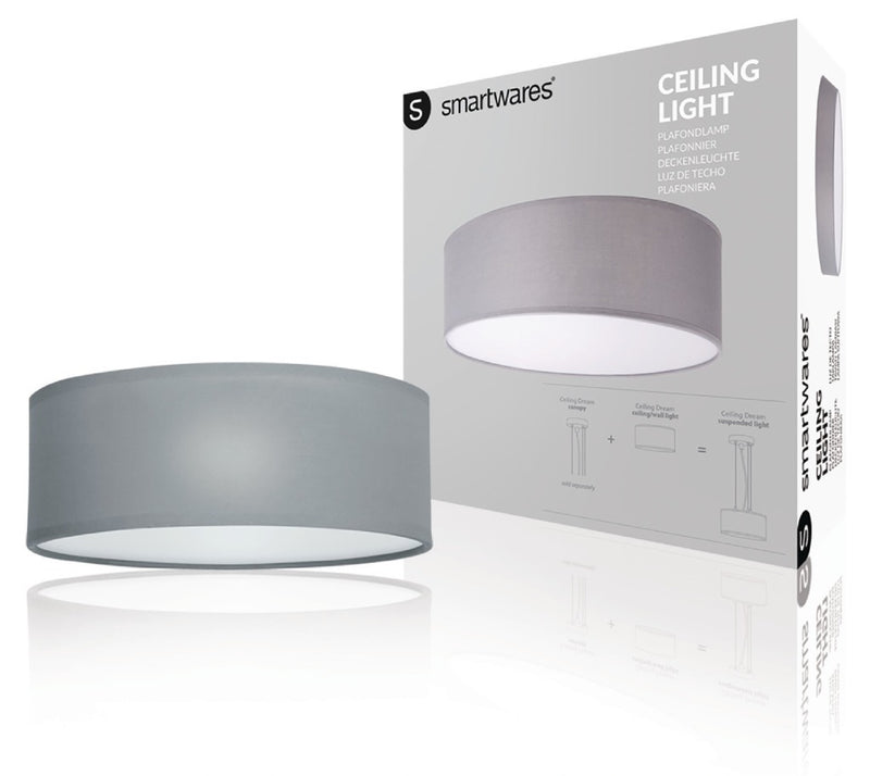 Load image into Gallery viewer, Ranex ra-1000465 mia led plafond lamp 30cm grijs
