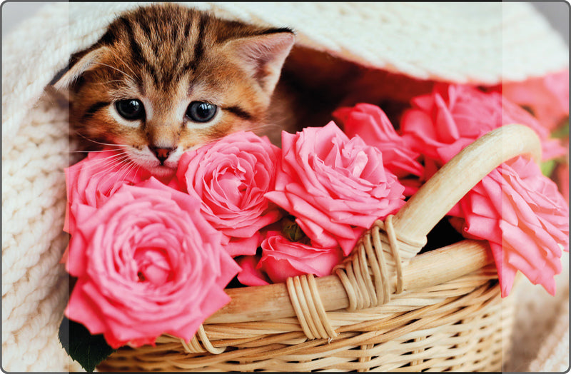 Load image into Gallery viewer, Kangaro k-0014d118 buro-onderlegger pp 38x58cm kitten
