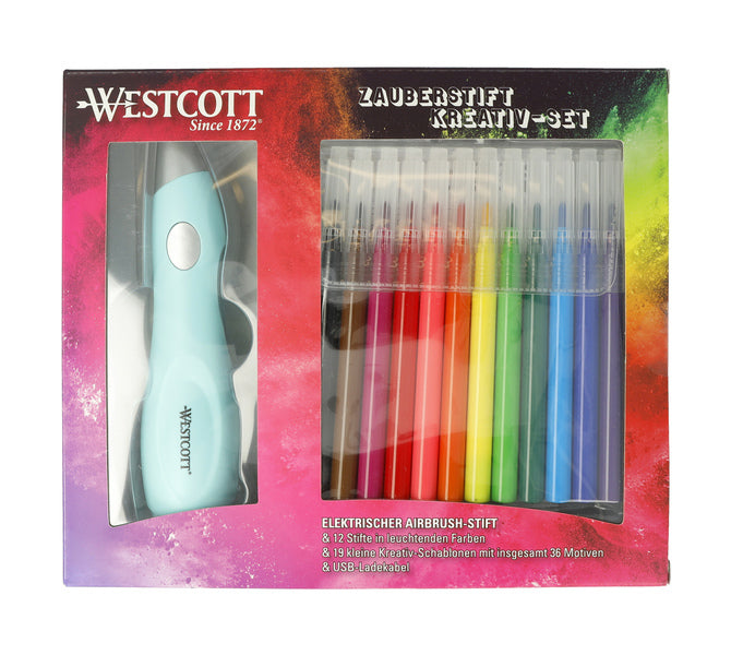 Load image into Gallery viewer, Westcott ac-e16800 airbrush set

