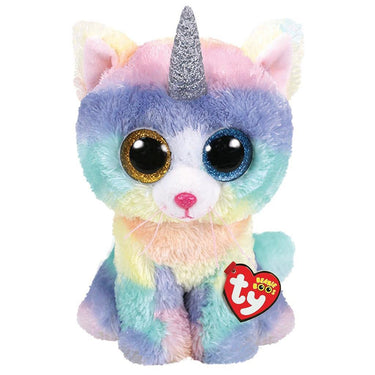 Ty beanie boo #039;s knuffel kat heather 24 cm