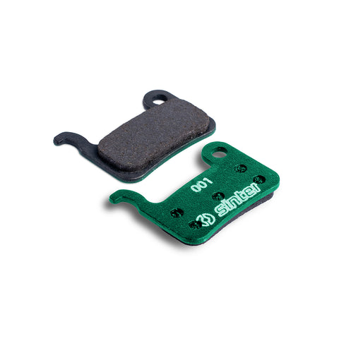 Disc Brake Pads Race Green