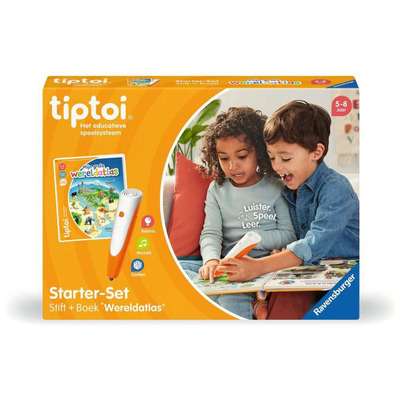 Load image into Gallery viewer, Ravensburger tiptoi starterset mijn grote wereldatlas
