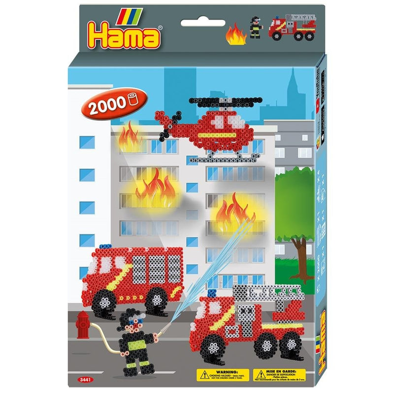 Load image into Gallery viewer, Hama strijkkralen brandweer 2000 stuks multicolor
