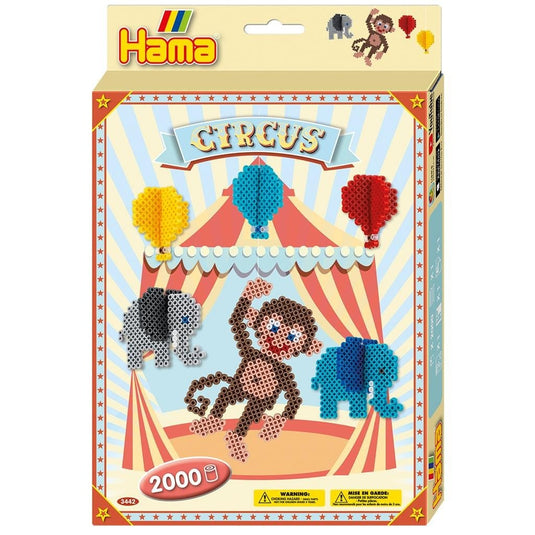 Hama strijkkralen circus 2000 stuks multicolor
