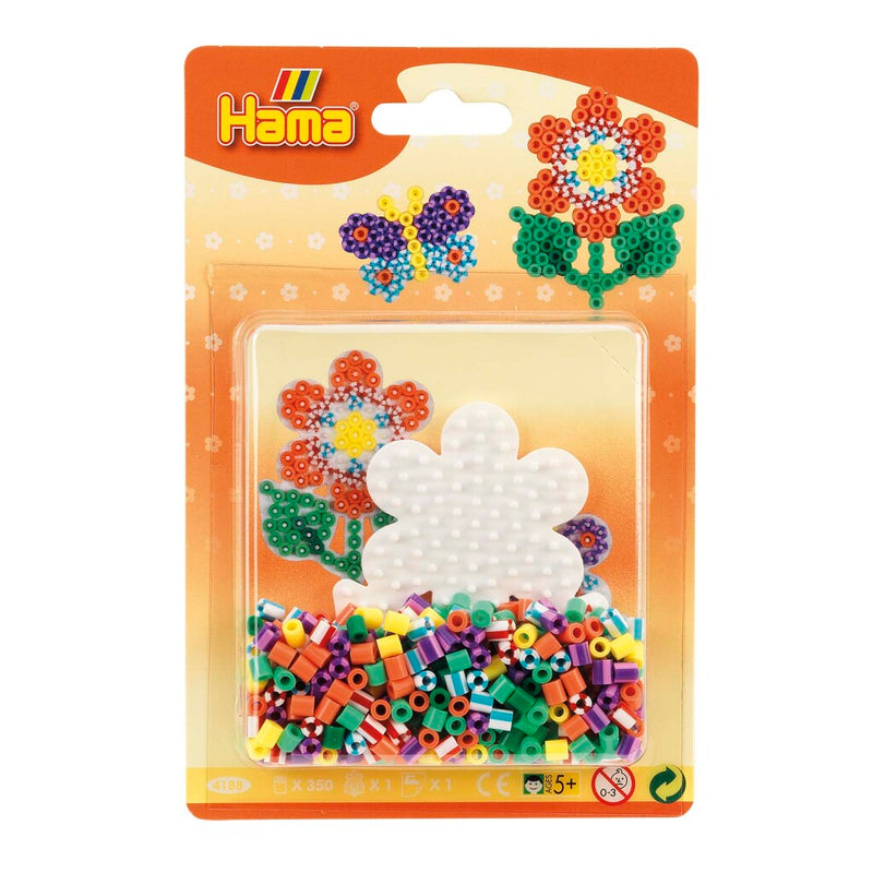 Load image into Gallery viewer, Hama strijkkralen vlinder en bloem set 350 stuks
