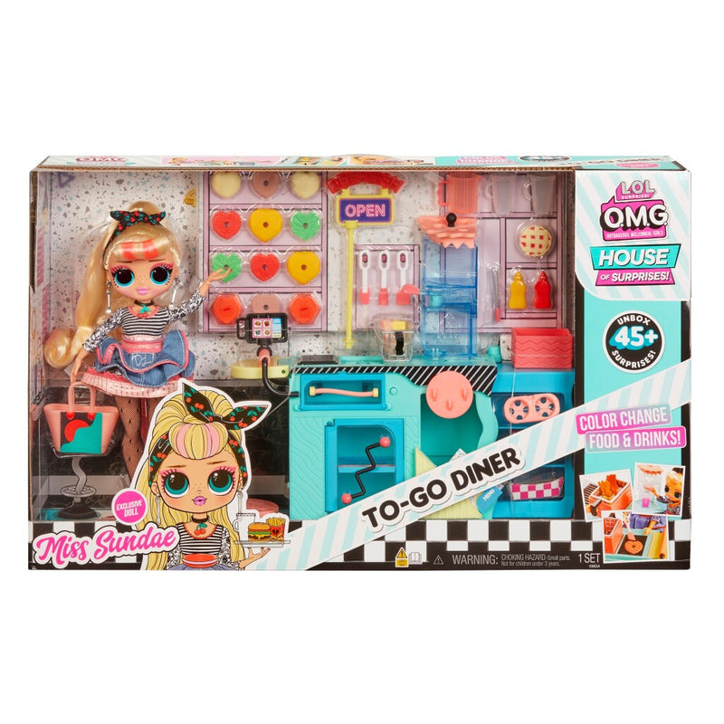 Load image into Gallery viewer, L.O.L. Surprise L.O.L Surprise O.M.G. House To-Go Diner Speelset

