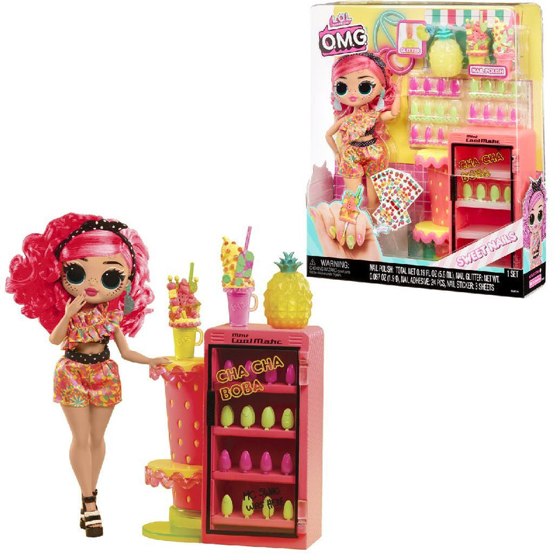 Load image into Gallery viewer, L.o.l. surprise o.m.g. sweet nails pinky pops fruit shop
