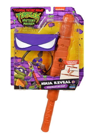 Tmnt mutant mayhem ninja reveal set - donatello