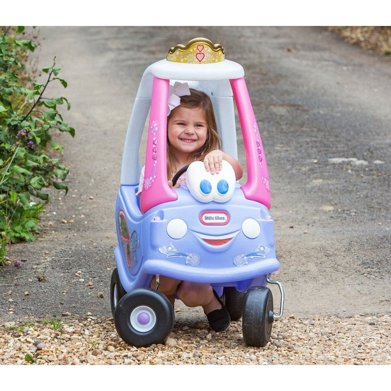 Load image into Gallery viewer, Little tikes cozy coupe fairy loopauto 75x42x86 cm roze paars

