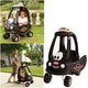 Little tikes cozy coupe zwarte taxi loopauto