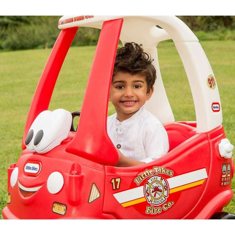 Load image into Gallery viewer, Little tikes ride and rescue cozy coupe brandweer loopauto
