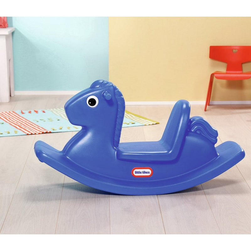 Load image into Gallery viewer, Little tikes rocking horse 42.6x29x85.5 cm blauw
