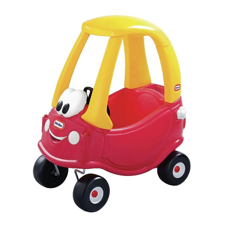 Load image into Gallery viewer, Little tikes cozy coupe loopauto 44x72x84 cm geel rood
