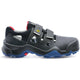 Hks sandaal gamma 1 wtp s1p esd | zwart blauw | maat 40 - 00.162.047.40