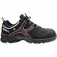 Hks werkschoen k2 ca laag s3 | zwart rood | maat 46 - 00.162.051.46