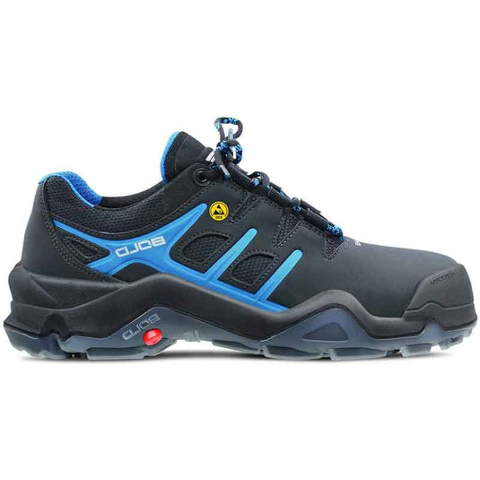 Hks werkschoen targa 2 vtp metaalvrij laag s3 esd | zwart blauw | maat 46 - 00.162.094.46