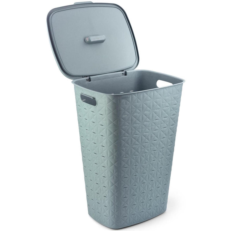 Load image into Gallery viewer, Curver softex wasbox + deksel blauwgroen
