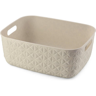 Curver softex opbergmand m - 12,5l krijtwit 38x29x14cm