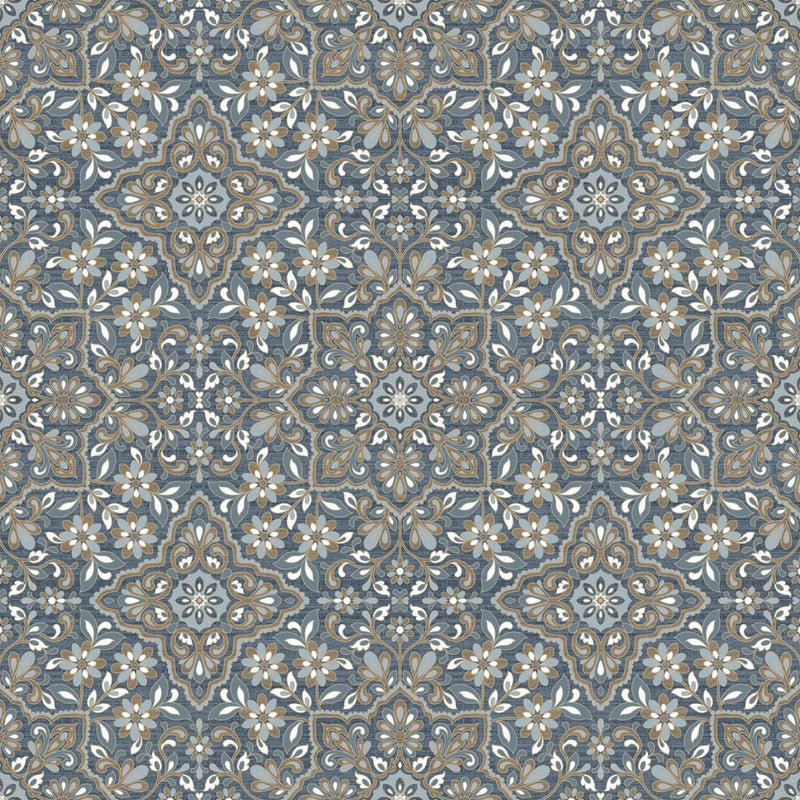 Load image into Gallery viewer, Noordwand Homestyle Behang Portugese Tiles bruin en blauw
