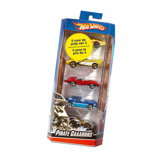 Mattel hot wheels car 5-pack