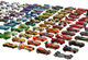 Mattel hot wheels die cast auto's assorti | 72 stuks