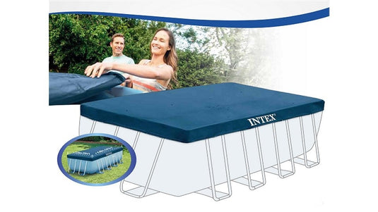 Intex 28037 framebad afdekzeil 400x200cm